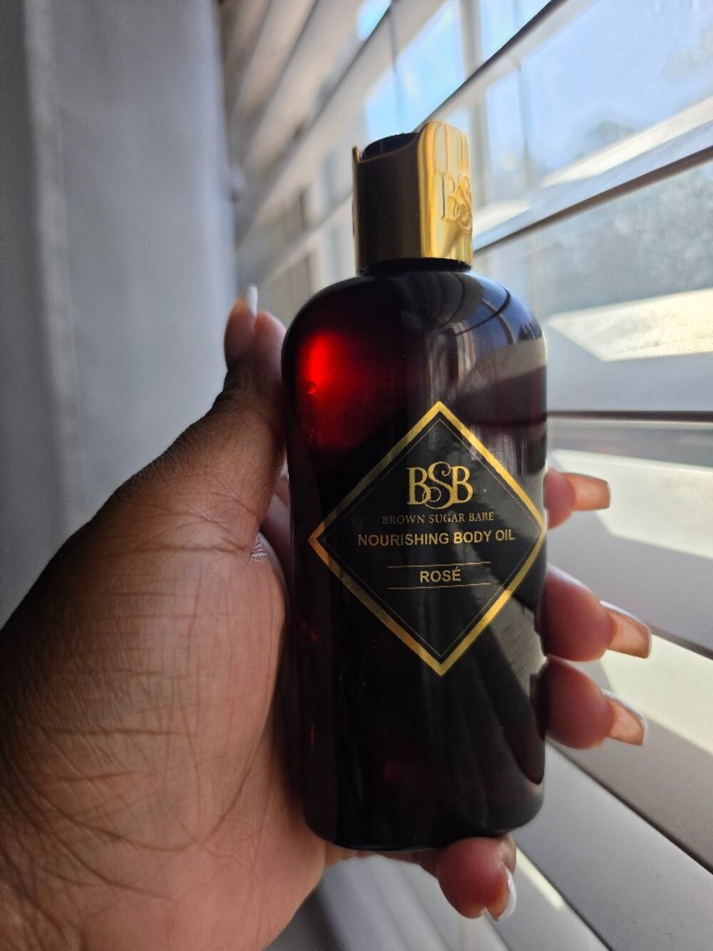 Brown Sugar Babe Rose' body oil